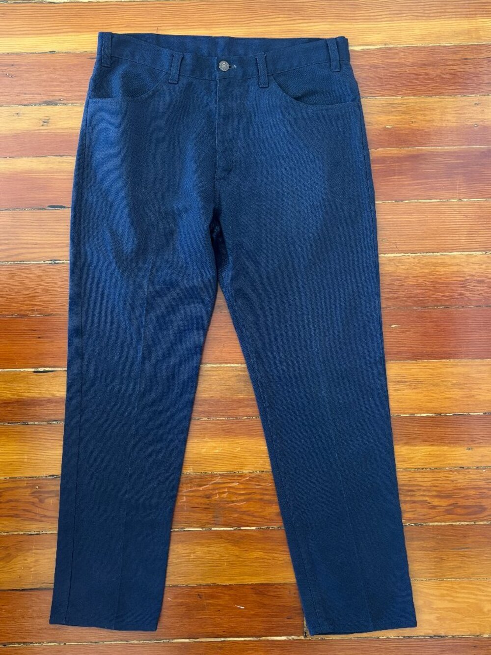 70s True Vintage Deadstock Levi's Navy Sta-Prest Slacks SIZE 32